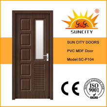 Good PVC Toilet Door Price (SC-P104)